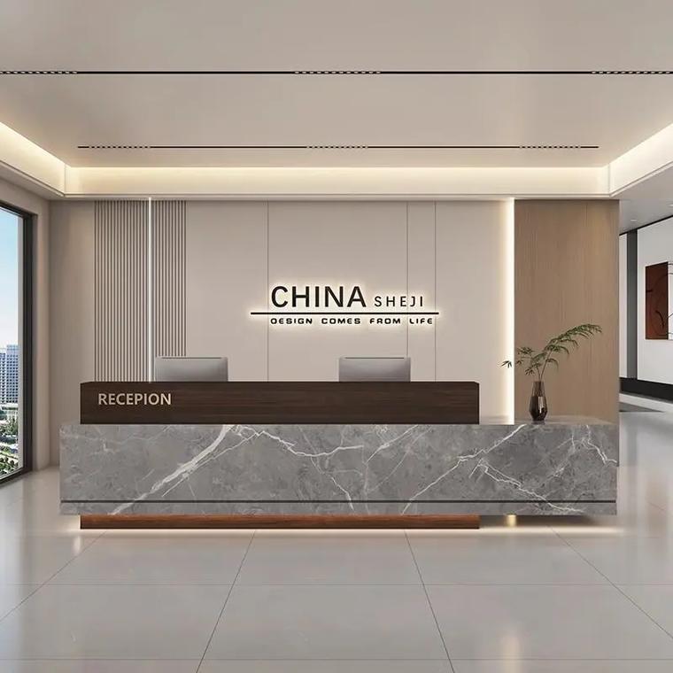 匠心烤漆，悦纳天下——办公物业全场景前台接待台解决方案与服务承诺